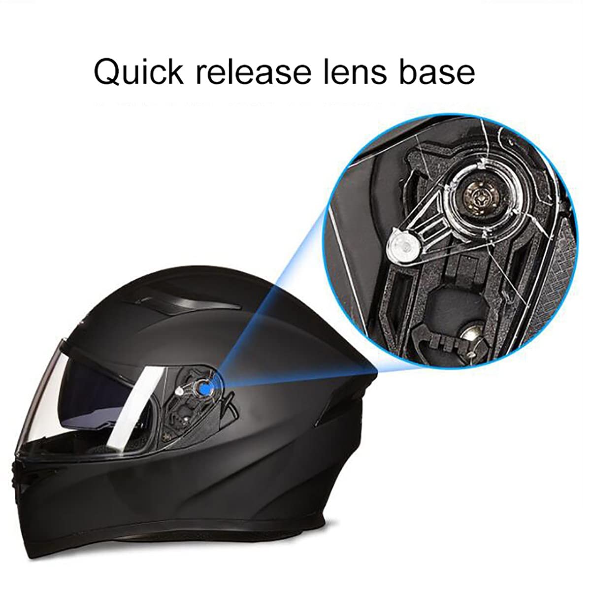 Amazon.com: SDFGDFD Full Face Motorbike Helmet Motorcycle
